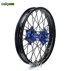 21+18 Front Rear Spoked Wheel CNC Rims Hubs For Yamaha YZ250F YZ450F 2014-2021