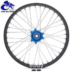 21+18 Spoke Front Rear Wheel Blue Hub Black Rim for Surron Ultra Bee 2023 E-Bike