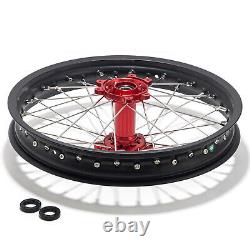 21 + 18 Spoke Front Rear Wheels Rims Hubs for Sur-Ron Ultra Bee Electric Bike