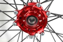 21/19 CNC WHEELS SET for Honda CRF250R 2014-2024 CRF450R 2013-2024