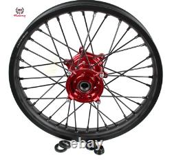 21/19 CNC WHEELS SET for Honda CRF250R 2014-2024 CRF450R 2013-2024