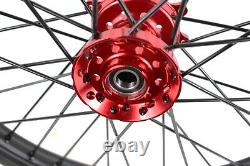 21/19 CNC WHEELS SET for Honda CRF250R 2014-2024 CRF450R 2013-2024