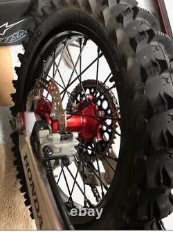21/19 CNC WHEELS SET for Honda CRF250R 2014-2024 CRF450R 2013-2024