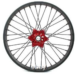 21/19 Complete CNC Wheel Set Gas Gas MC EX EC 125 250 350 450 2021-24
