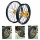 21+19 Front & Rear Wheels Set For Suzuki Rmz250 07-24 Rmz450 05-24 Rmz 250 450