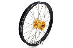 21 19 Inch For SUZUKI RM125 1996-2007 RM250 1996-2008 Alloy Spoke Wheels Rims