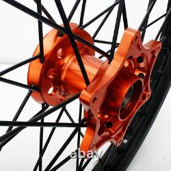 21/19 KTM Complete CNC Wheel Set SX SXF EXC 125-530 03-23 Husqvarna