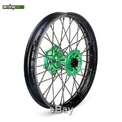 21 19 Kawasaki MX Wheels Rims Hubs Spokes KX250F KX450F 06-18 KX125 KX250 06-13