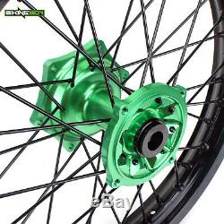 21 19 Kawasaki MX Wheels Rims Hubs Spokes KX250F KX450F 06-18 KX125 KX250 06-13
