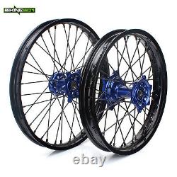 21'' 19'' MX Front Rear Wheels Rims Hubs Set For Yamaha YZ250F YZ450F 2014-2021