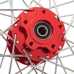 21 & 19 Spoke Front Rear Wheel Rims Hubs for Talaria Sting Electric Dirt Bike