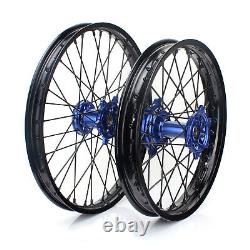 21 19 Spoke Front Rear Wheel Set For Yamaha YZ250F YZ450F 2014-21 YZ 250 450 F