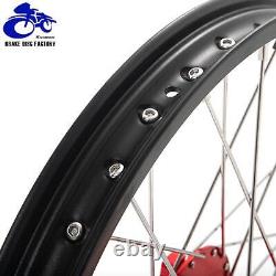 21 & 19 Spoke Front Rear Wheels Rims Hubs for Talaria Sting Electric Dirt Bike