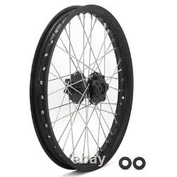 21/19 Spoked Black Front Rear Wheels Rims Hubs Set For Talaria Sting E-Bike