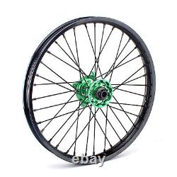 21 19 Spoked CNC Front Rear Wheel Set For Kawasaki KX250 KX250F KX450F 2006-18