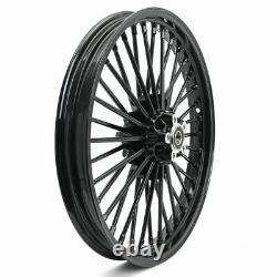 21 2.15 Front 16 3.5 Rear Fat Spoke Wheels for Harley Dyna Wide Glide FXDWG