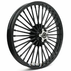 21 2.15 Front 16 3.5 Rear Fat Spoke Wheels for Harley Dyna Wide Glide FXDWG