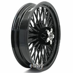 21 2.15 Front 16 3.5 Rear Fat Spoke Wheels for Harley Dyna Wide Glide FXDWG