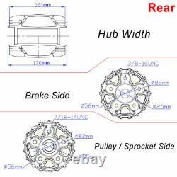 21 3.5 Front 16 3.5 Rear Fat Spoke Wheels for Harley Dyna Softail Touring