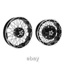 21'' Front 18'' Rear Spoke Wheel Rim Fit For Harley Touring ABS 2022-2025 2024