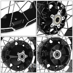 21'' Front 18'' Rear Spoke Wheel Rim For Harley CVO Street Road Glide ABS 23-Up