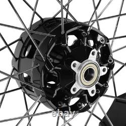 21'' Front 18'' Rear Spoke Wheel Rim For Harley CVO Street Road Glide ABS 23-Up