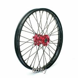 21 Front 18 Rear Wheel Set for Honda CR125R CR250R 02-13 CRF250R CRF450R 04-12