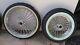 21 X 3.5 18 X 3.5 Fat Spoke Set 2 Rotors W Tires Harley Softail 04-06