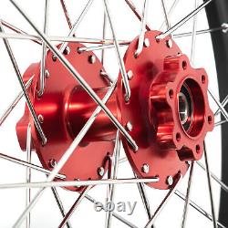 21x1.6 + 18x2.15 Front Rear Spoke Wheels Rim Hub for SUR-RON LBX for Segway X260