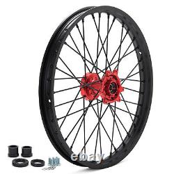 21x1.6 + 18x2.15 Front Rear Spoke Wheels Rims Set for Surron Strom Bee Dirt Bike