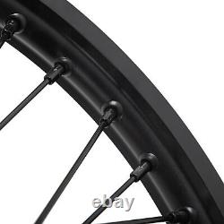 21x1.6 + 18x2.15 Front Rear Spoke Wheels Rims Set for Surron Strom Bee Dirt Bike