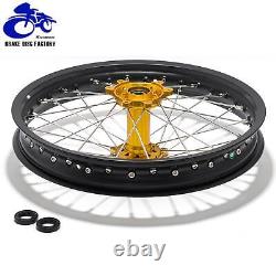 21x1.6 & 18x2.15 Spoke Front Rear Wheels Rims Hubs For SUR-RON Ultra Bee E-Bike