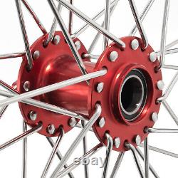 21x1.6 18x2.15 Spoke Front Rear Wheels Rims Hubs Set for Talaria Sting 2022 2023
