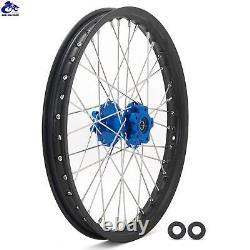 21x1.6 19x1.6 Spoke Front Rear Wheels Blue Hubs Black Rims Set for Talaria Sting