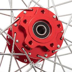 21x1.6 19x1.6 Spoke Front Rear Wheels Rims Hubs Set CNC for Talaria Sting E-Bike