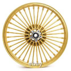 21x2.15 16x3.5 Fat Spoke Wheels Rims Set for Harley Dyna Street Bob Wide Glide