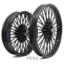 21x2,15 18x3.5 Fat Spoke Wheels Front Rear Rims for Harley Dyna Street Bob FXDB