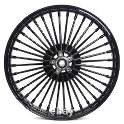 21x2,15 18x3.5 Fat Spoke Wheels Front Rear Rims for Harley Dyna Street Bob FXDB