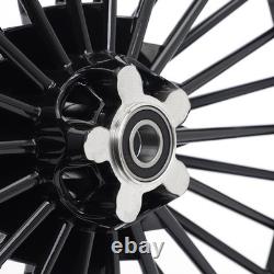 21x2,15 18x3.5 Fat Spoke Wheels Front Rear Rims for Harley Dyna Street Bob FXDB