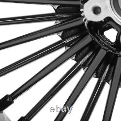 21x2,15 18x3.5 Fat Spoke Wheels Front Rear Rims for Harley Dyna Street Bob FXDB