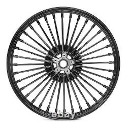 21x2.15 18x3.5 Fat Spoke Wheels Rim Single Disc for Harley Dyna Street Bob FXDB