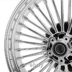 21x2.15 18x3.5 Fat Spoke Wheels Rims for Harley Dyna Low Rider Wide Glide FXDB