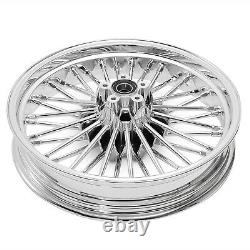 21x2.15 18x3.5 Fat Spoke Wheels Rims for Harley Softail Fatboy Deluxe 08-17