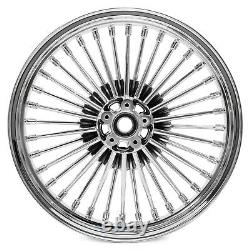 21x2.15 18x3.5 Fat Spoke Wheels Rims for Harley Softail Fatboy Deluxe 08-17