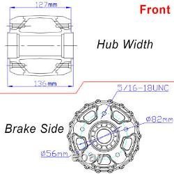 21x2.15 18x3.5 Fat Spoke Wheels for Harley Dyna Super Glide Low Rider Softail