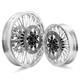 21x3.5 16x3.5 Fat Spoke Wheels Front Rear Rims For Harley Touring Bagger 2000-07