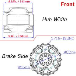 21x3.5 16x3.5 Fat Spoke Wheels Rims for Harley Dyna Wide Glide FXDWG 2008-2017