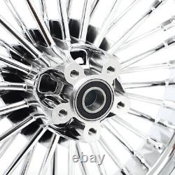 21x3.5 16x3.5 Fat Spoke Wheels for Harley Softail Heritage FLSTC Deuce Deluxe