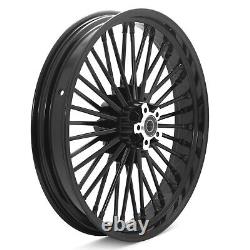 21x3.5 16x5.5 Fat Spoke Wheels Rims Set for Harley Dyna FXDF FXDB 08-17 Fat Bob