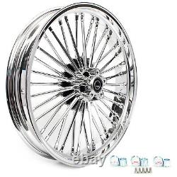 21x3.5 16x5.5 Fat Spoke Wheels Rims Set for Harley Dyna Wide Glide FXDWG 06-17